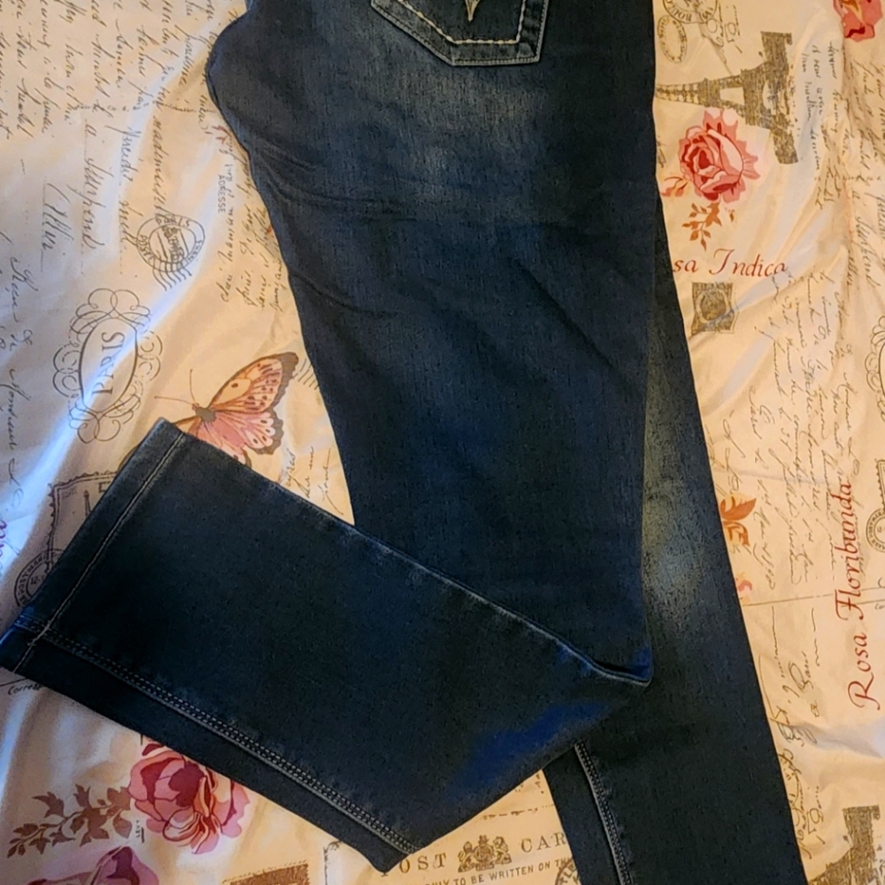 Maurices Vanity Slim Blue Jeans 32W